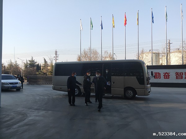 淄博市桓台县县委书记林恒到太极搪瓷调研考察