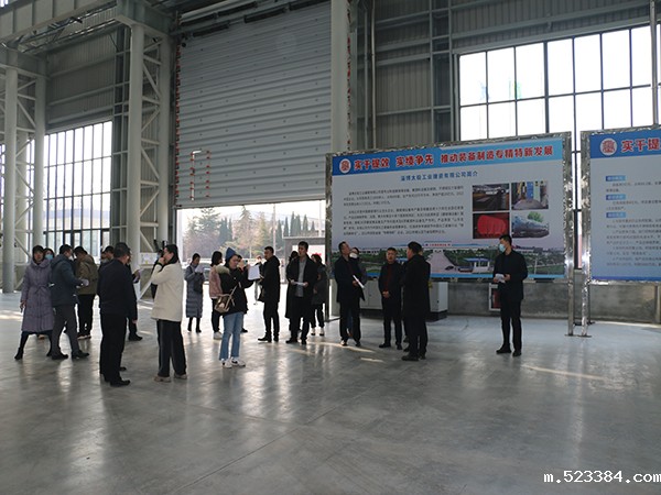 市委宣传部携众多媒体记者参观采访太极公司