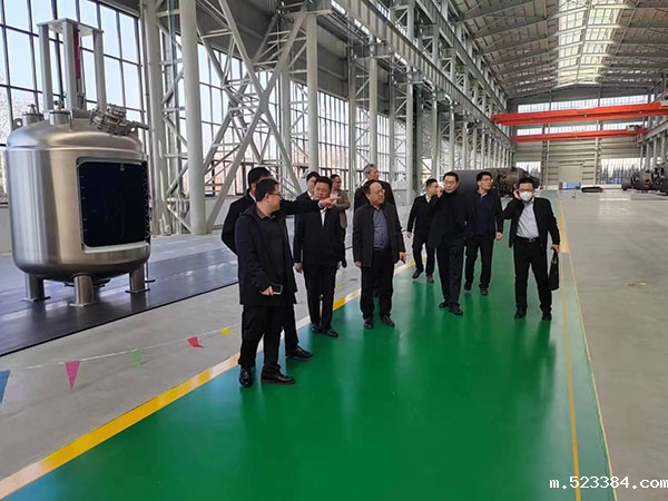 山东省政研室联合调研组参观考察太极公司